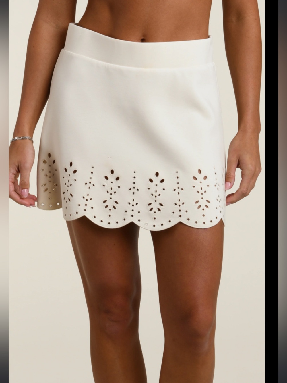 La Blanca NEW cloud set lounge mini skirt Size XL